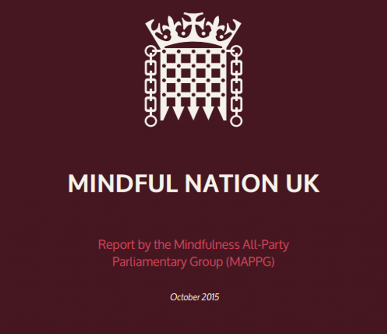 Mindful nation UK 2015 report